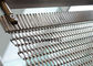 Nam Gouden de Draadnetwerk van het Doorgangs Spiraalvormig Weefsel voor de Verdeler van het Winkelgordijn W1.2m X L 3m toe